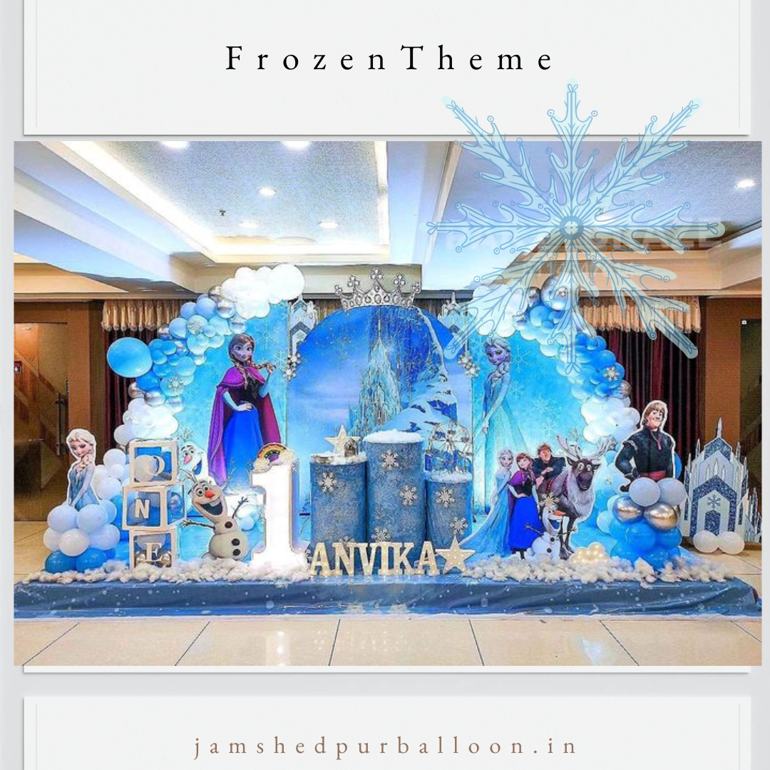 FROZEN THEME DECORATION