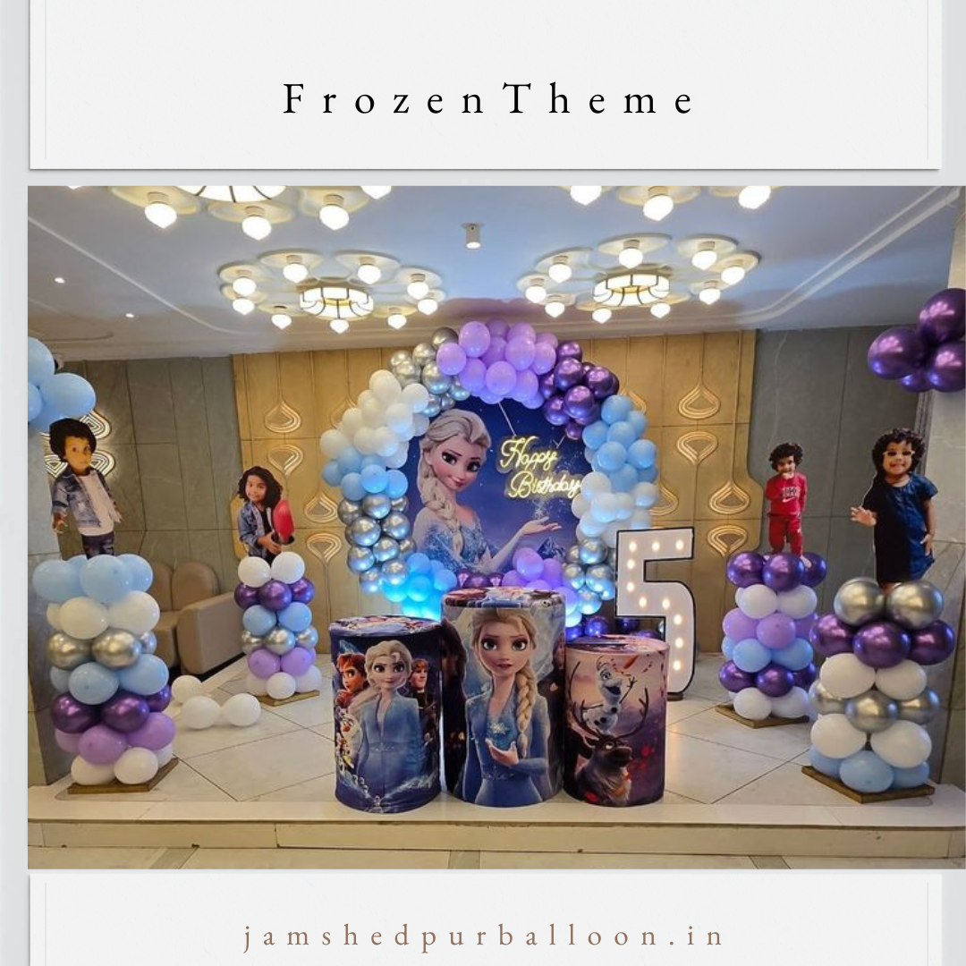 FROZEN THEME DECORATION