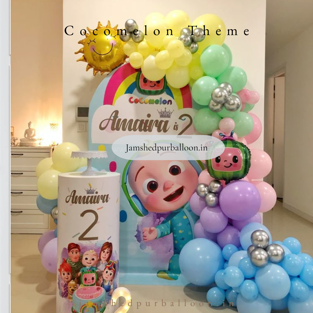 Cocomelon-themed birthday party