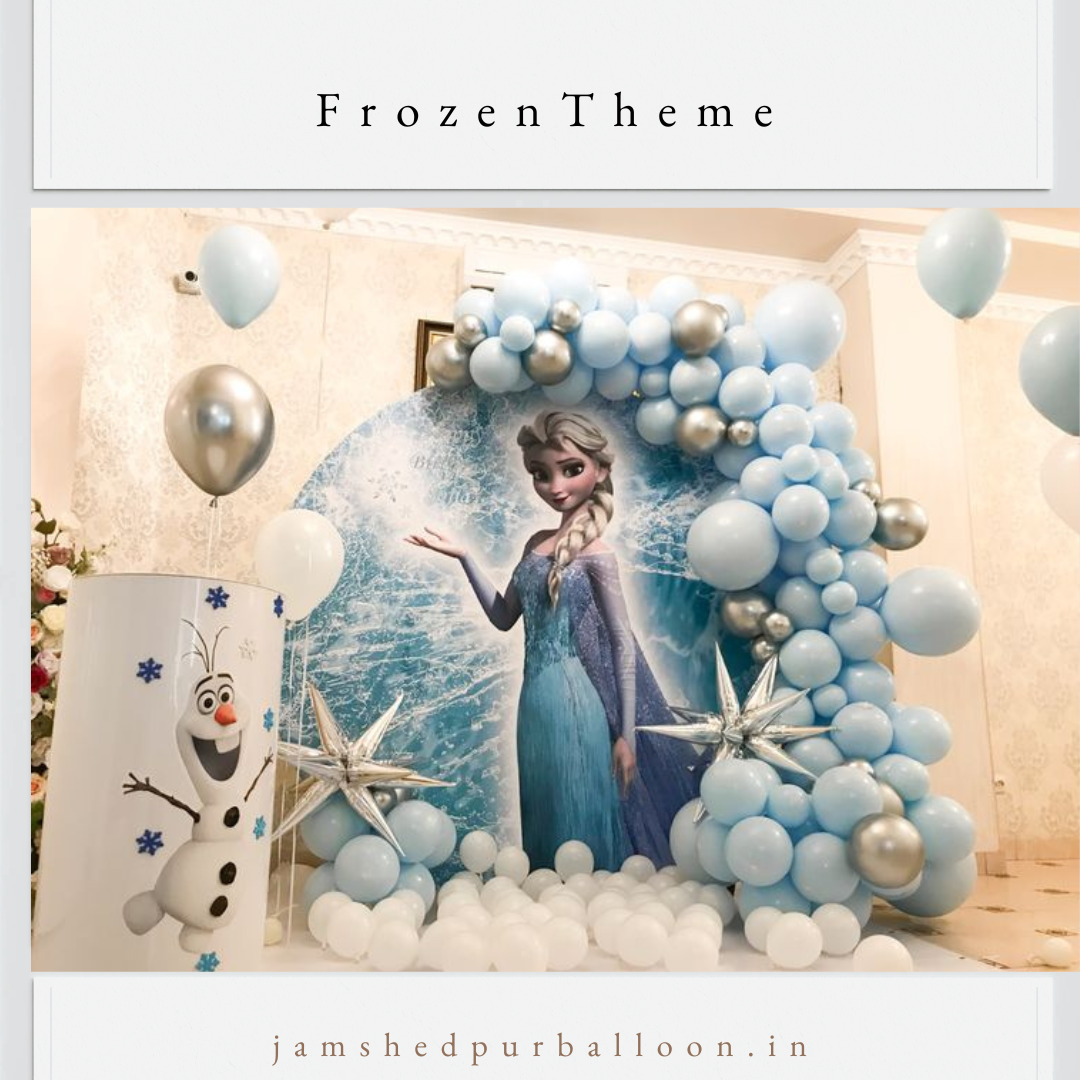 FROZEN THEME DECORATION
