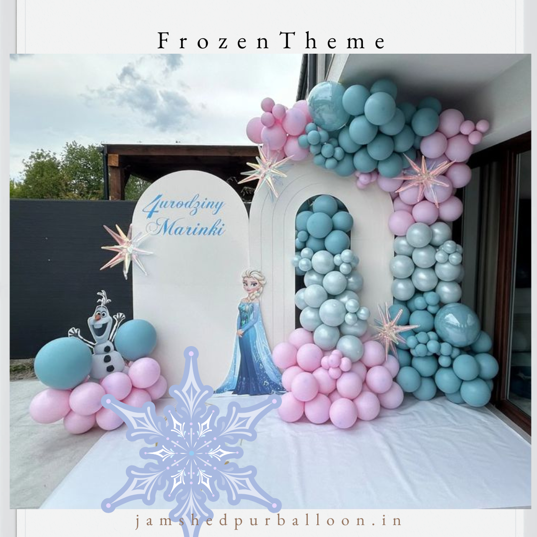 FROZEN THEME DECORATION