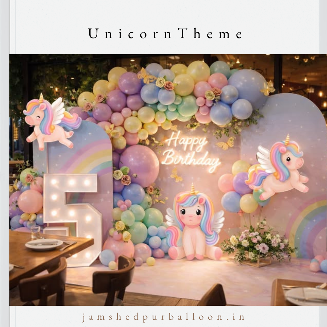 Unicorn Theme Decoration 🌈💫