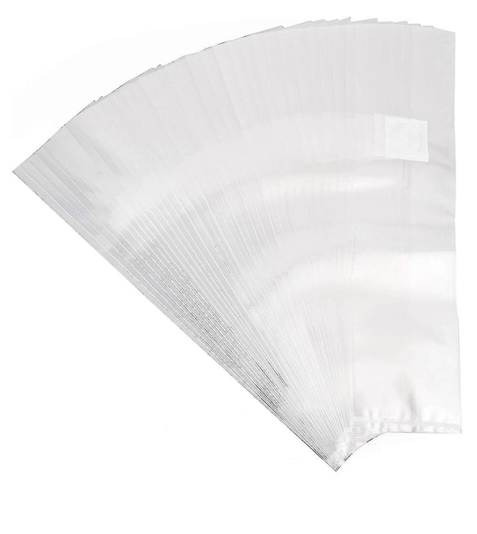 High Temperature Mushroom Grains Spawn Grow Bag Substrate High Temp Pre Sealable 50x20x12CM 0.08mm thickness 