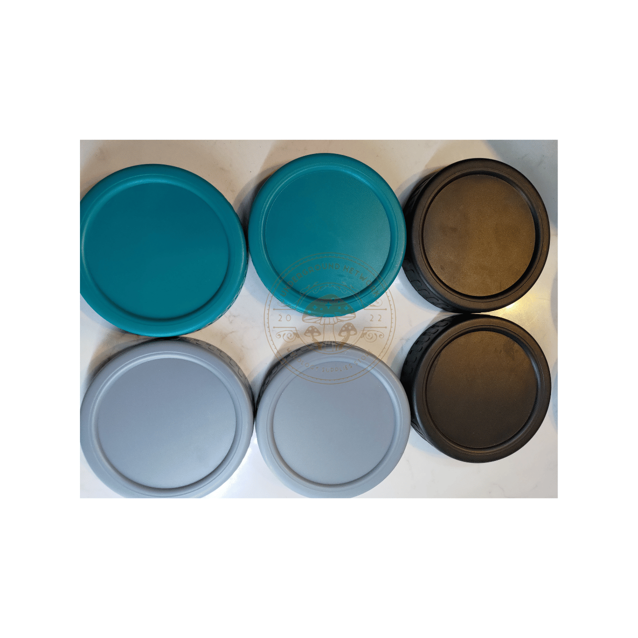 6/12/24 sets Autoclavable | Pressure canning Mason Jar Lids ONLY | Wide mouth 86mm. Fits ball and kerr. LeakProof. Food Safe. BPA Free | No Mason Jar inc