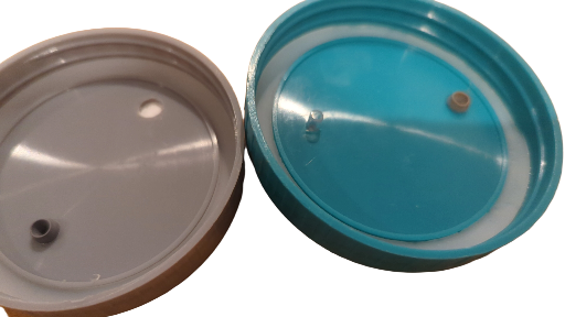 Modified autoclavable regular or wide mouth mason jar lids