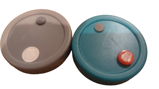 Modified autoclavable regular or wide mouth mason jar lids