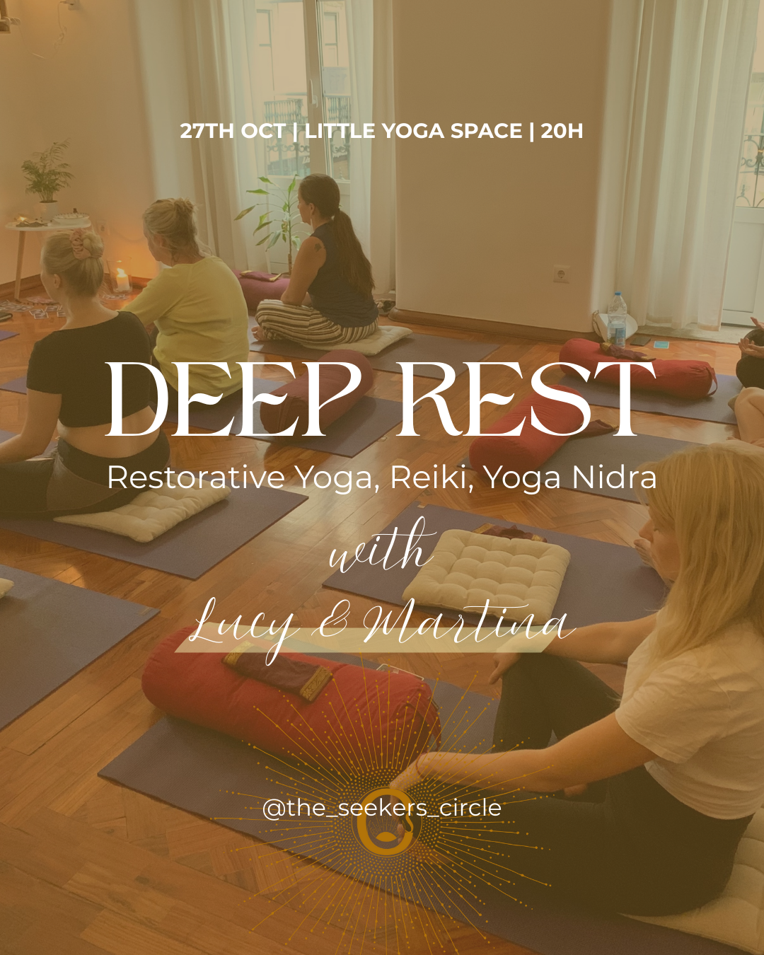 Deep Rest - Restorative Yoga, Reiki & Yoga Nidra