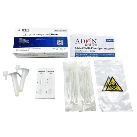 Respiratory Test COVID-19 Antigen 2 Tests per Kit