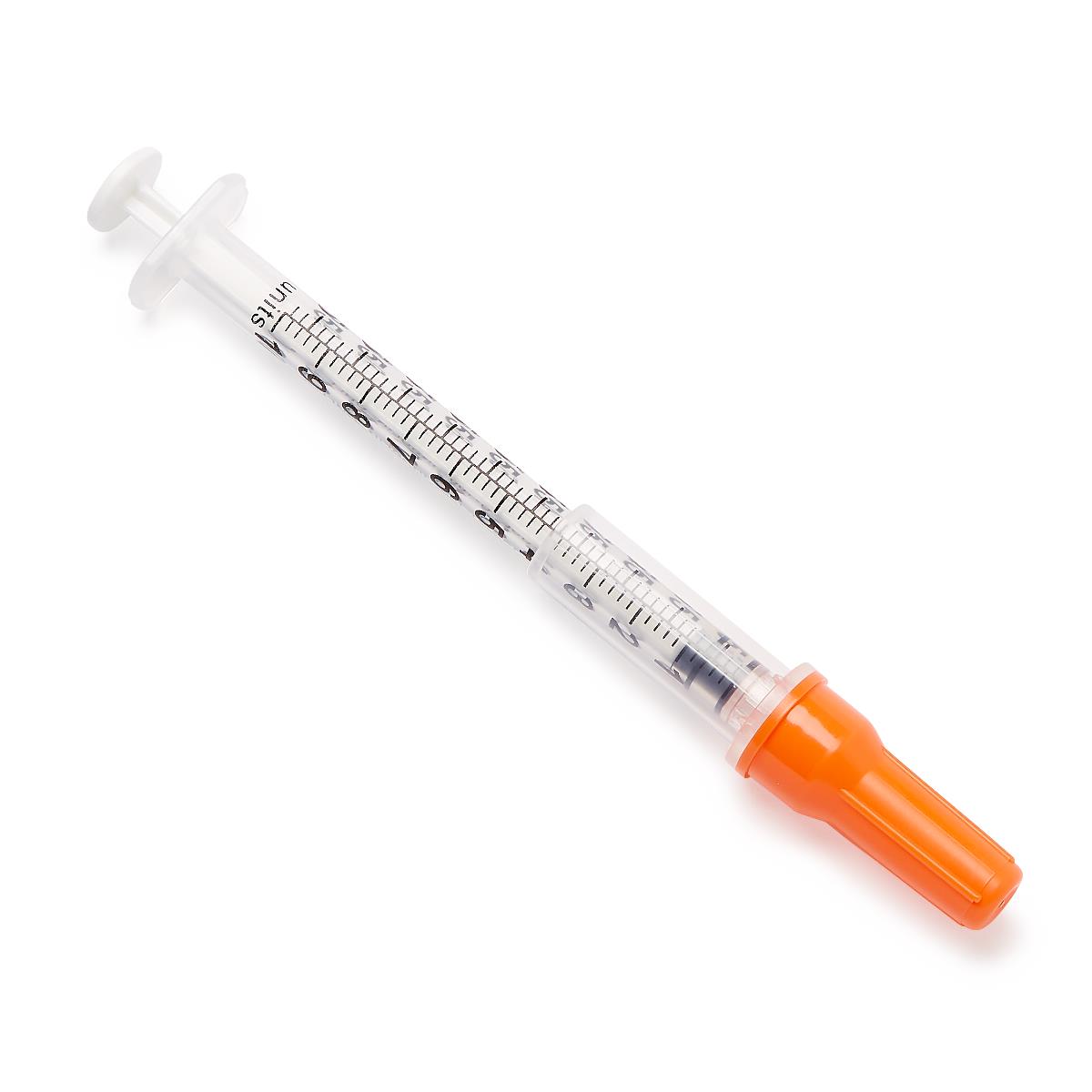 Insulin Syringes with Needle and Shield