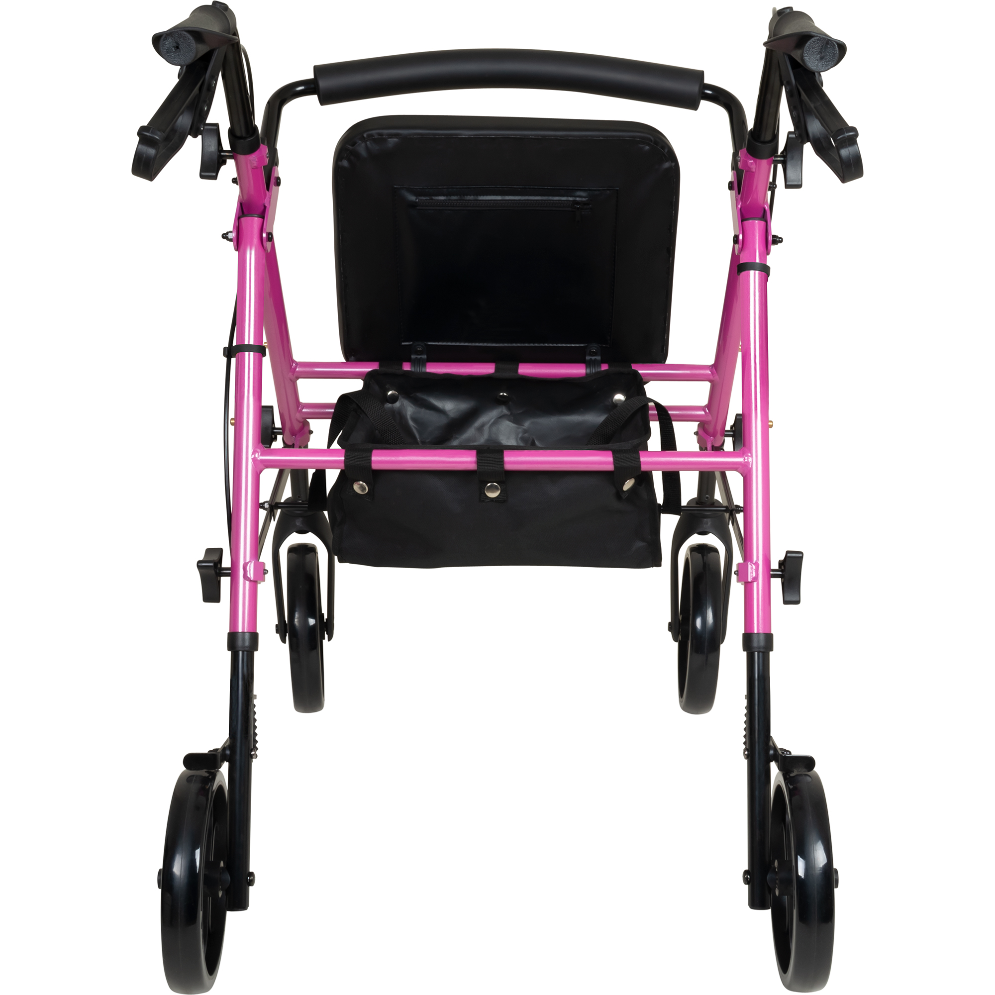 Deluxe Height Adjustable Aluminum Rollator