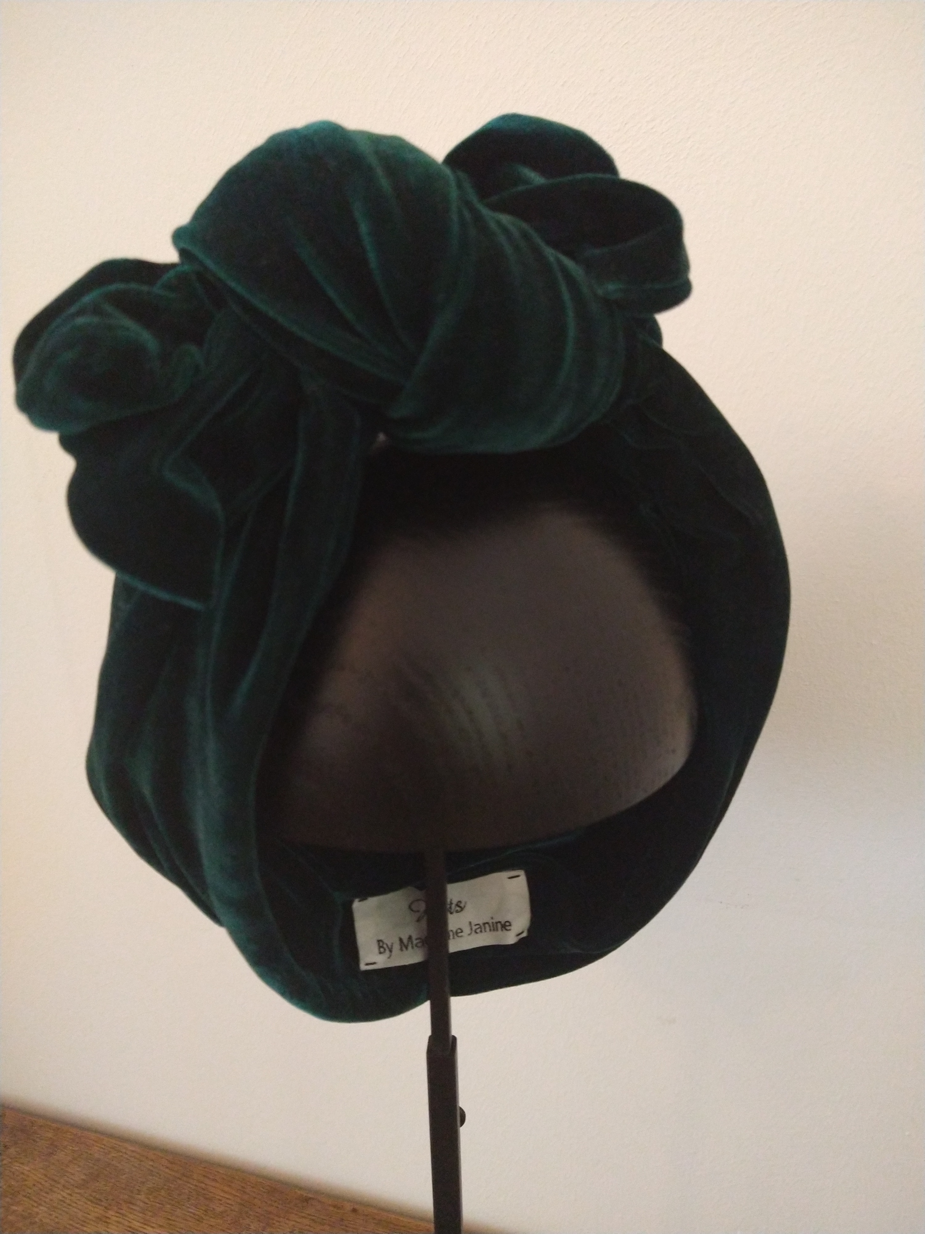 Bandeau de Velours vert