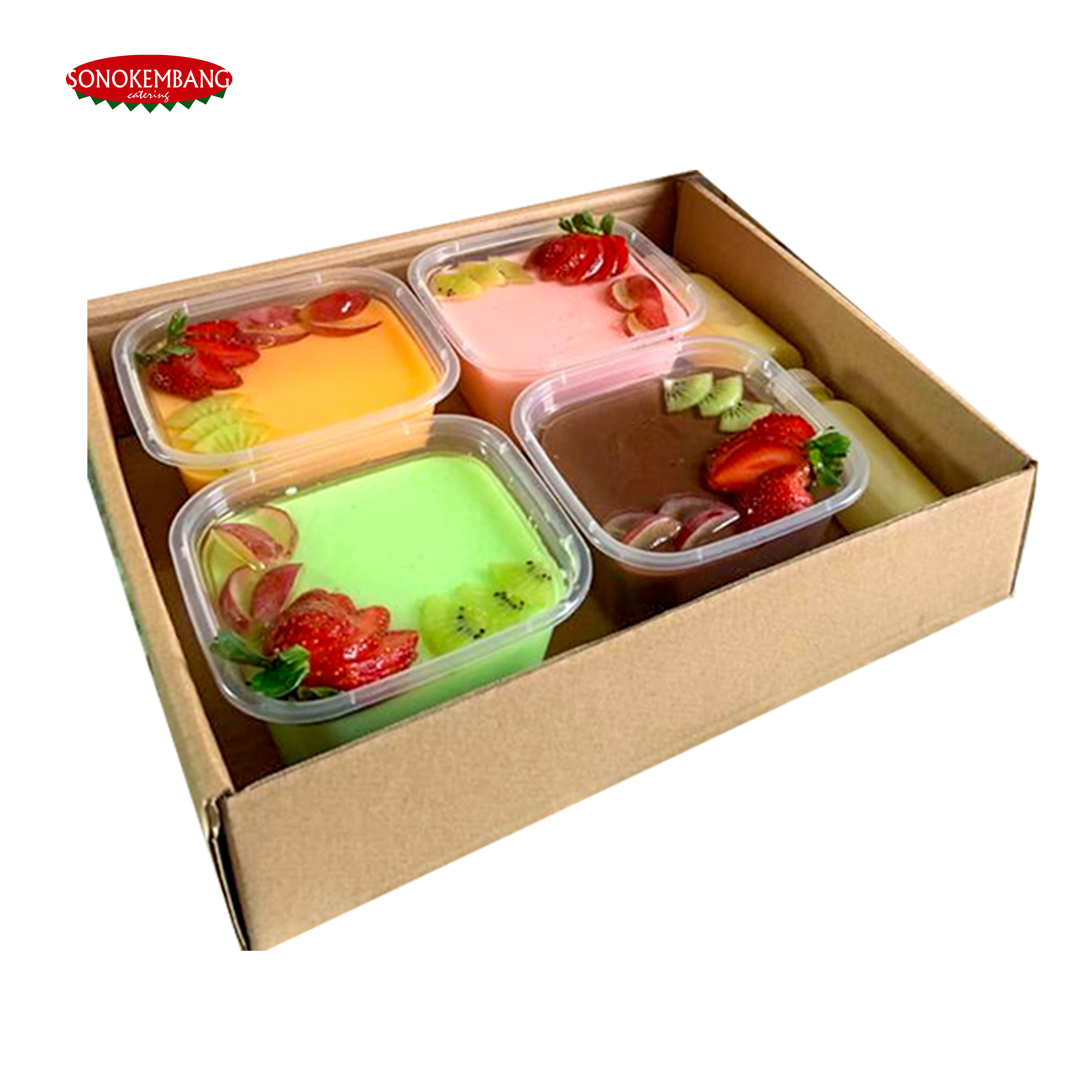Rainbow Pudding