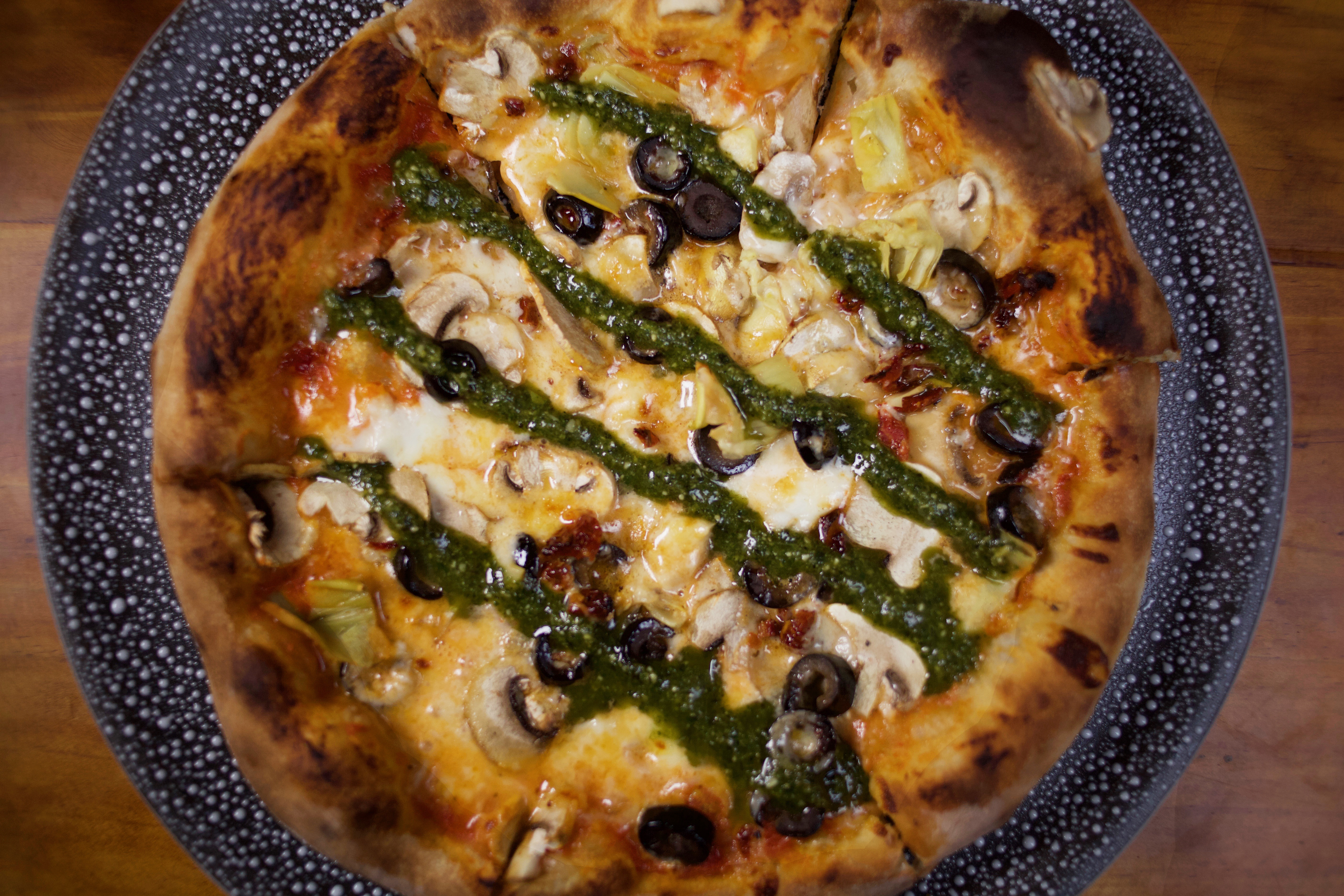 Pizza vegetariana
