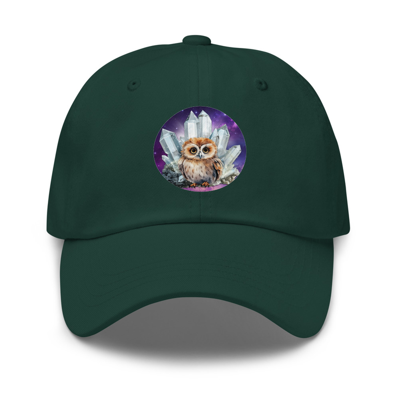 Owl Crystal hat