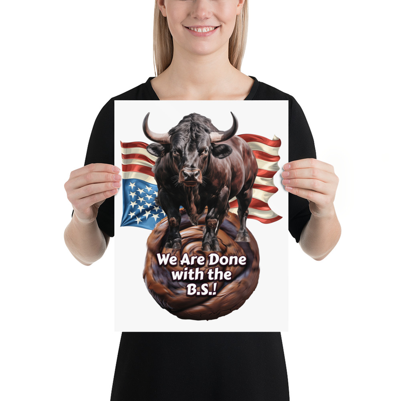Done with BS USA poster