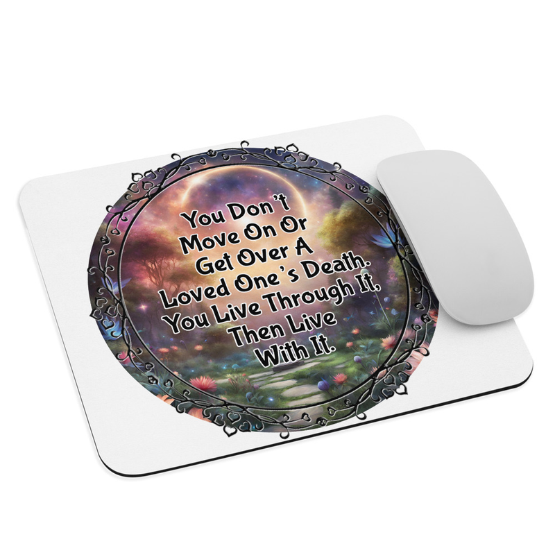 Living With Death mouse pad