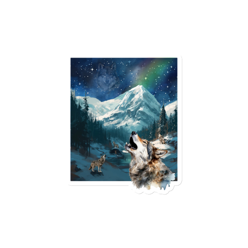 Howling Wolves magnet