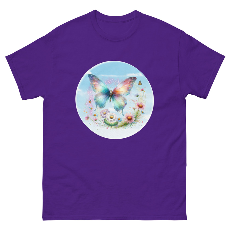 Butterfly Transformation unisex tee