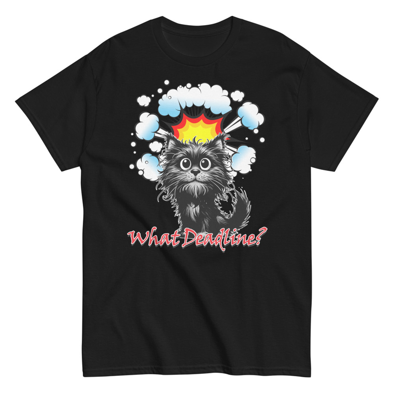 What Deadline cat unisex tee