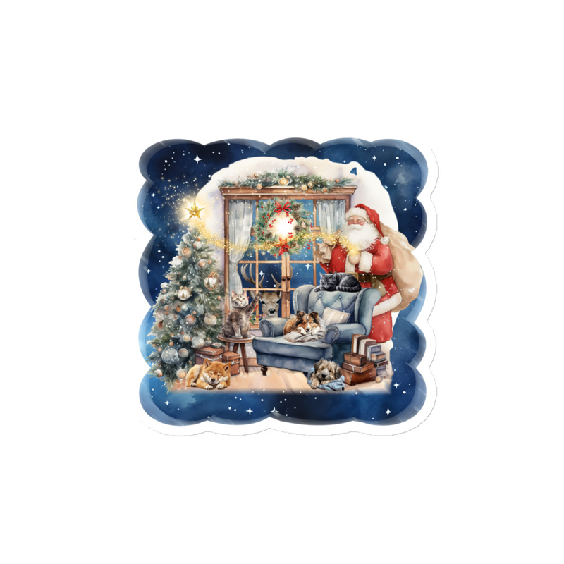 Santa's visiti magnet