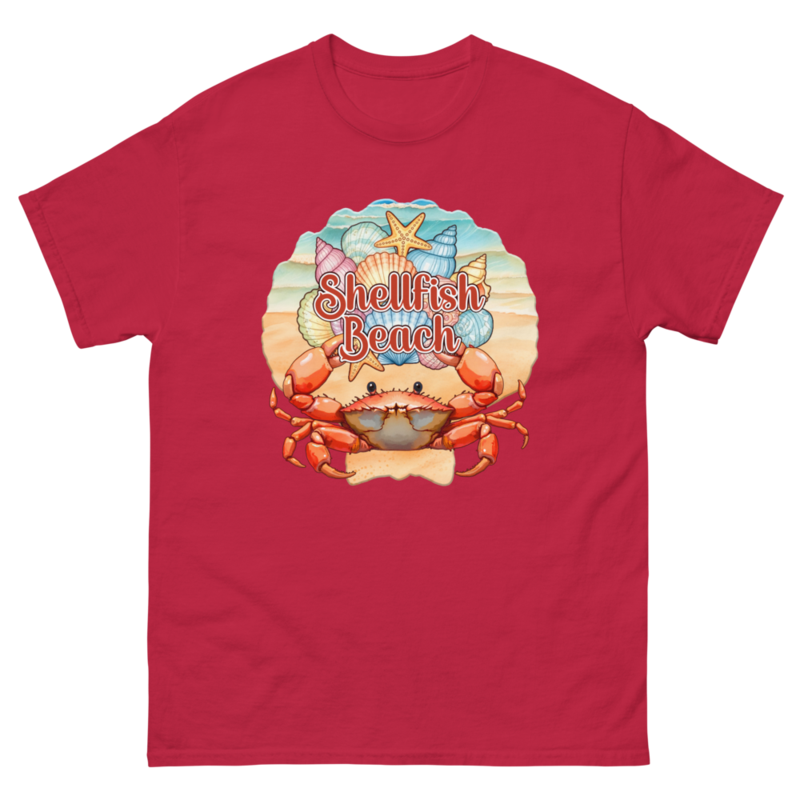 Shellfish Beach unisex classic tee