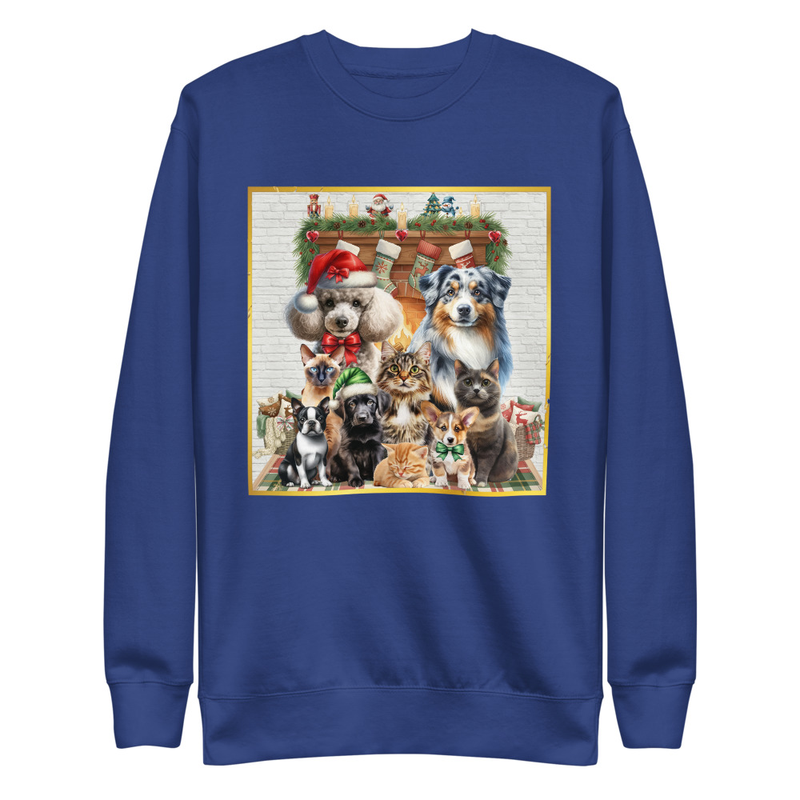 Christmas Pets Unisex Sweatshirt