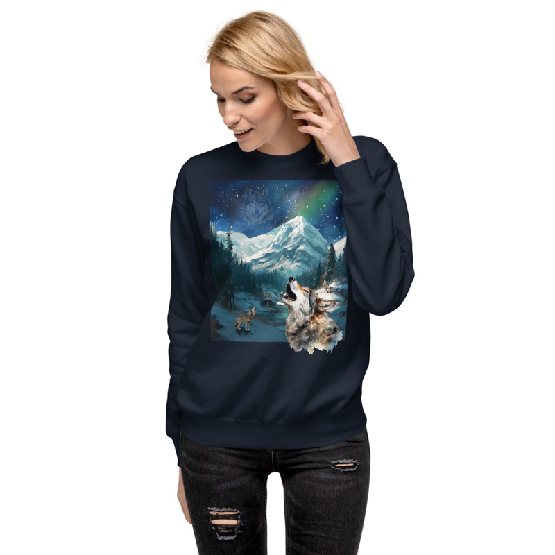 Howling Wolves unisex sweatshirt