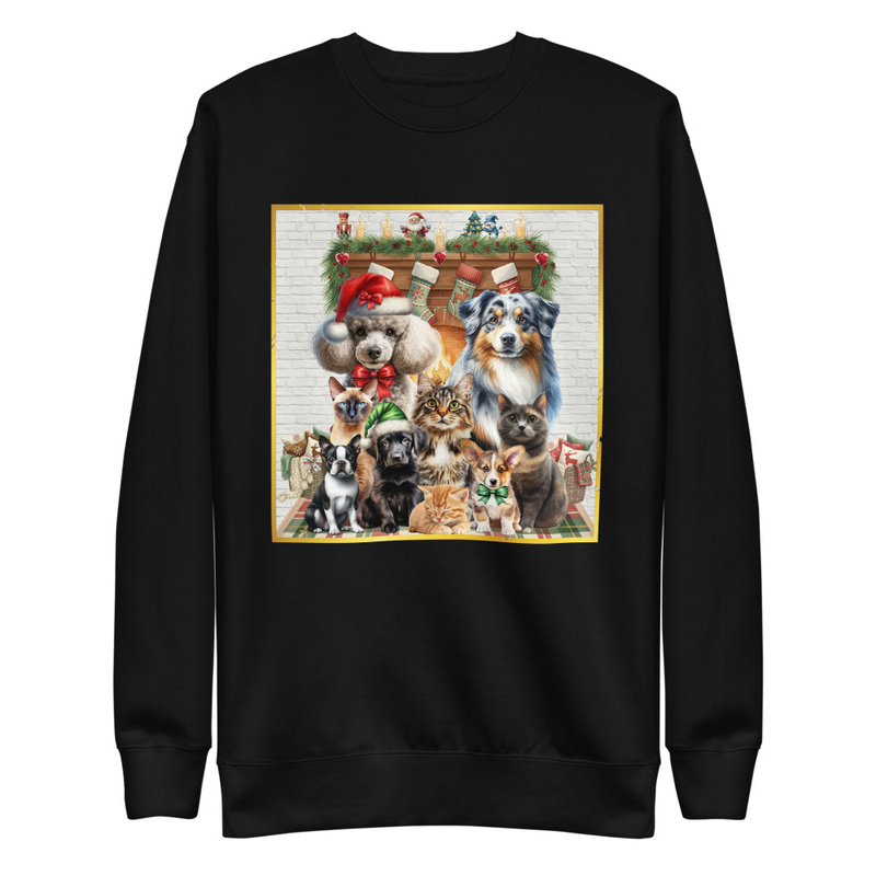 Christmas Pets Unisex Sweatshirt