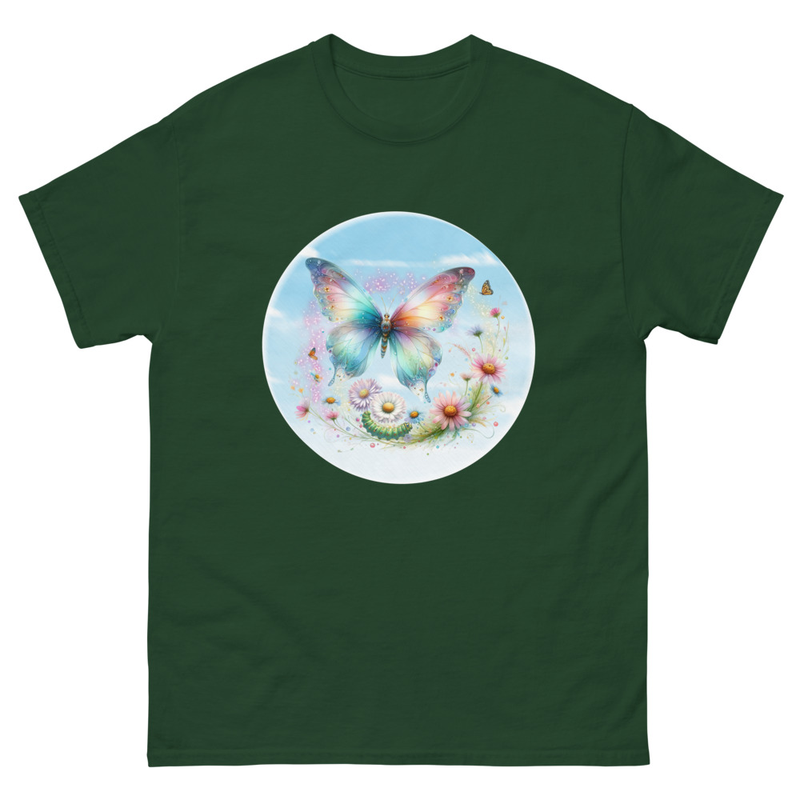 Butterfly Transformation unisex tee