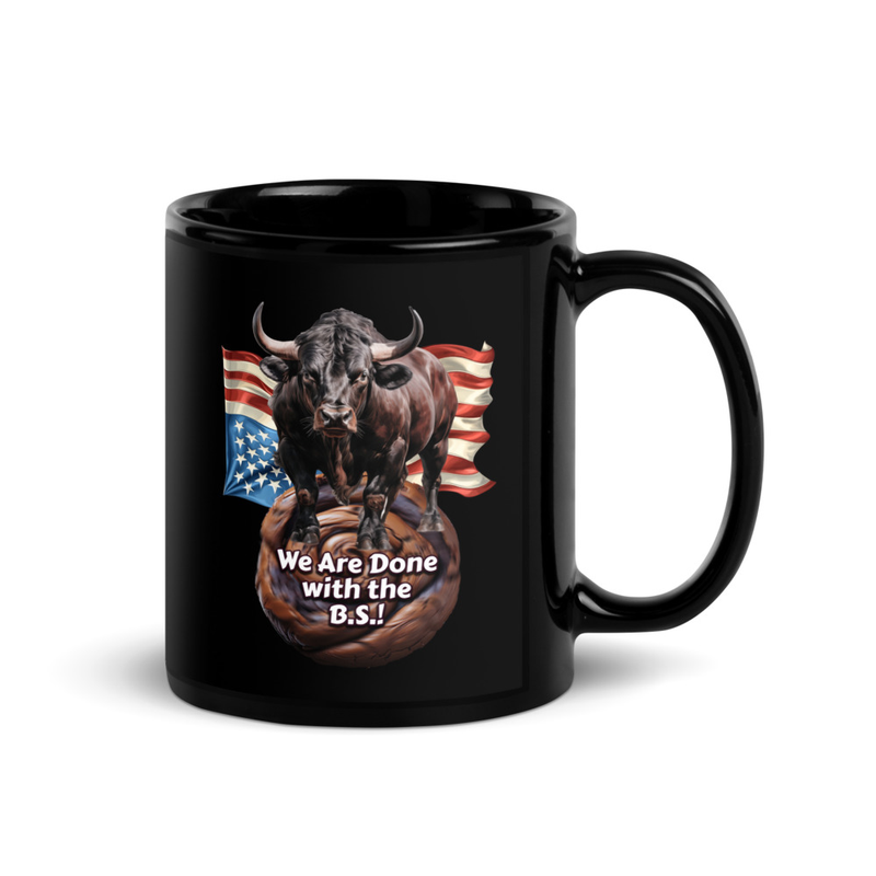 Done with the BS USA black Mug