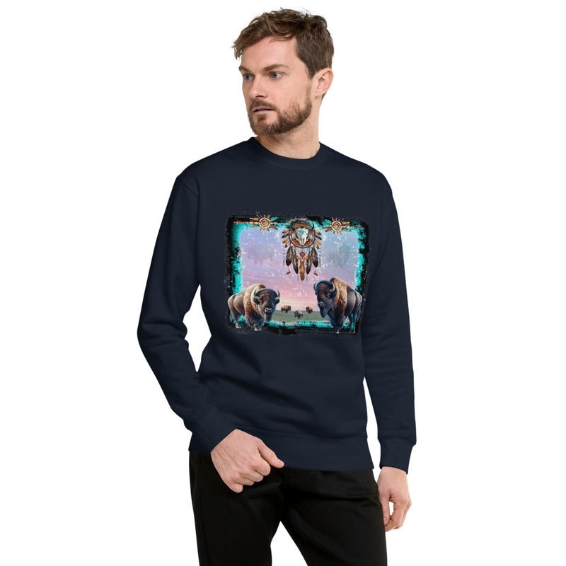 Bison Unisex Premium Sweatshirt