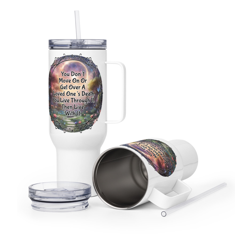 Living With Death travel mug