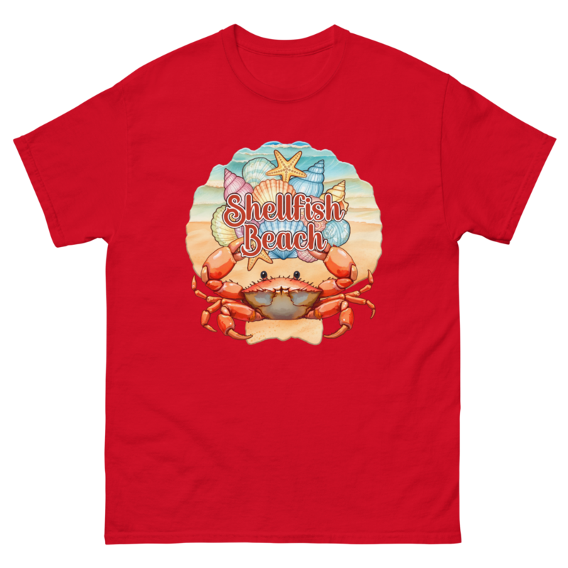 Shellfish Beach unisex classic tee