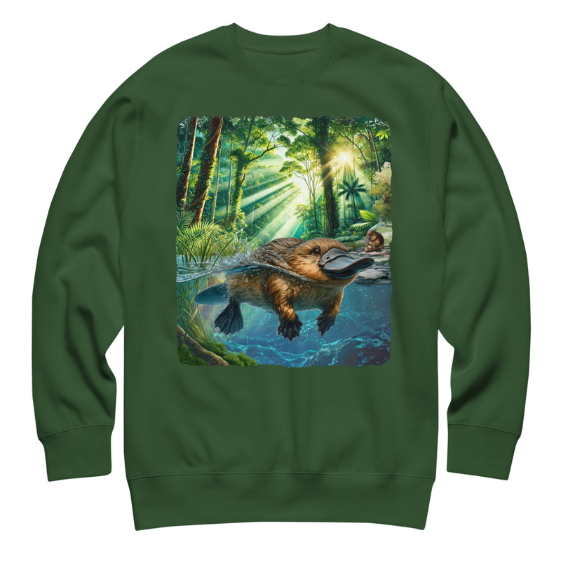 Platypus unisex sweatshirt