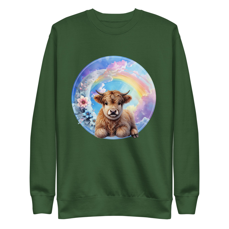 Highland Calf unisex sweatshirt
