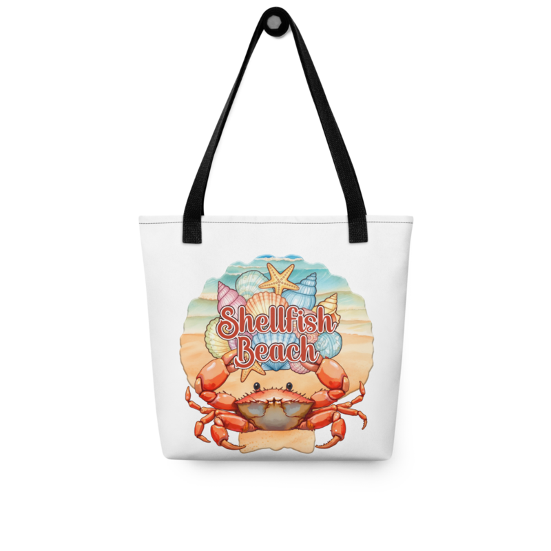 Shellfish Beach tote bag