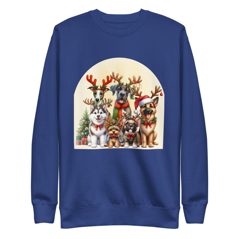 Dogs Christmas Love unisex sweatshirt