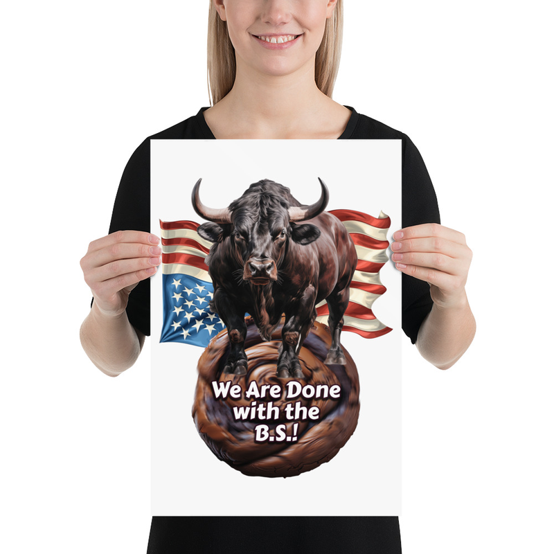 Done with BS USA poster