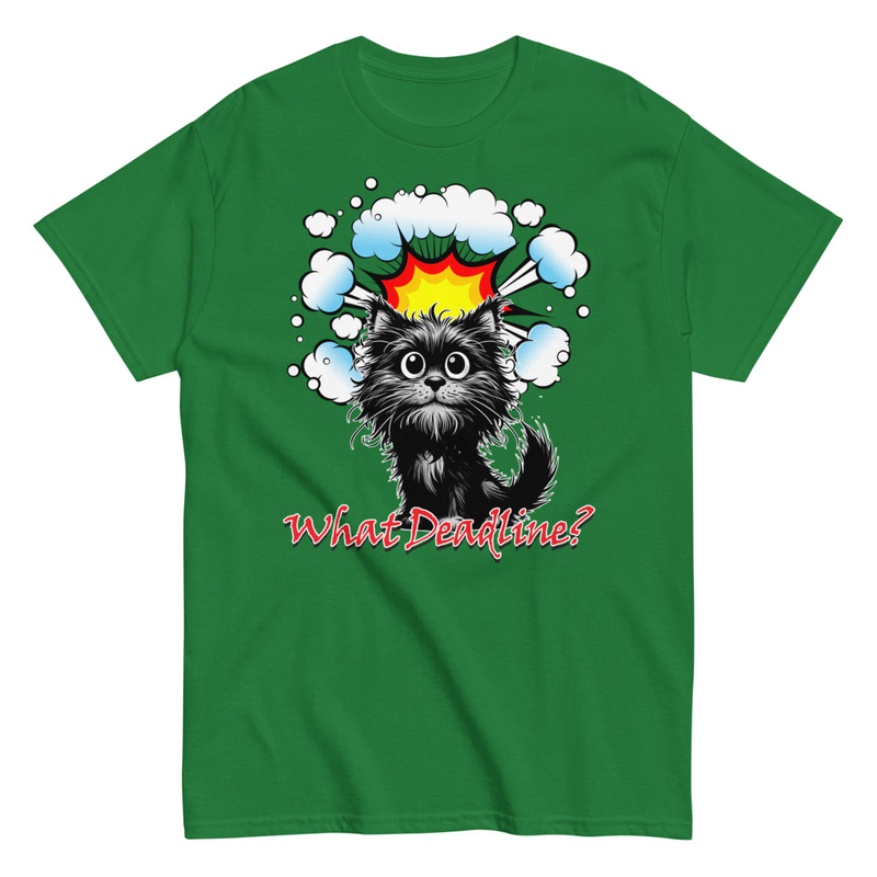 What Deadline cat unisex tee