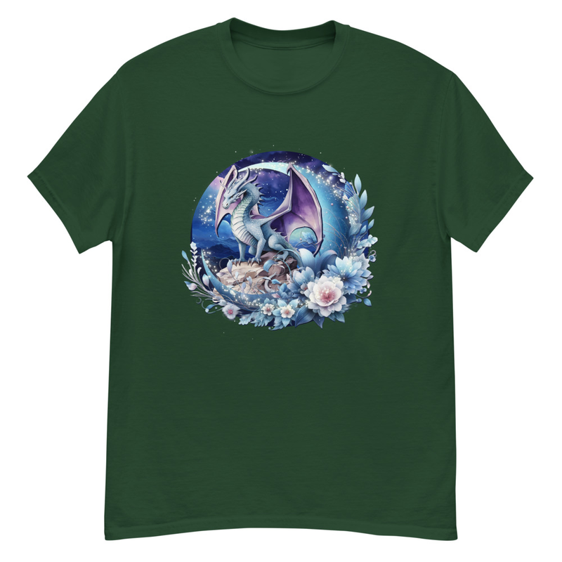 Floral Dragon Unisex classic tee