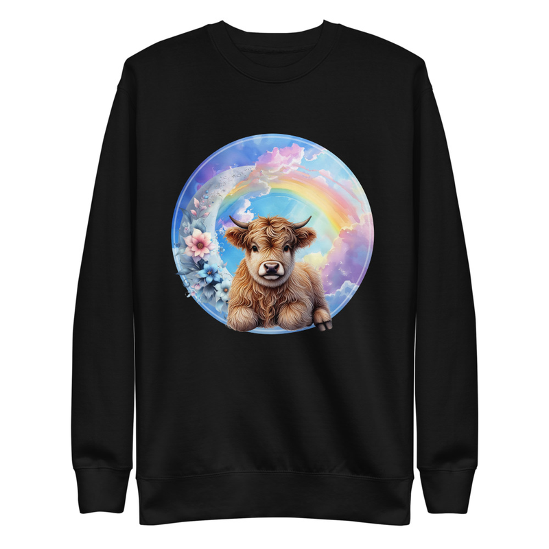 Highland Calf unisex sweatshirt