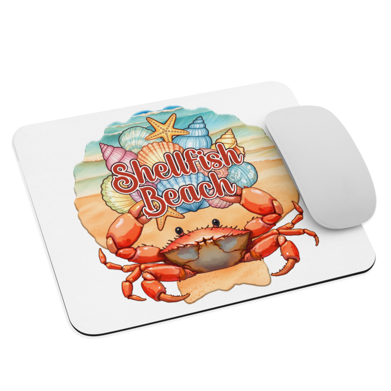 Shellfish Beach mouse pad