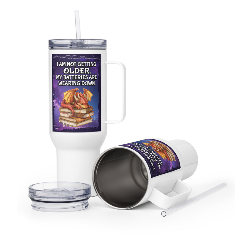 Dragon Batteries travel mug