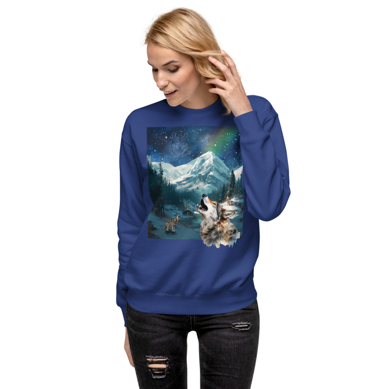 Howling Wolves unisex sweatshirt