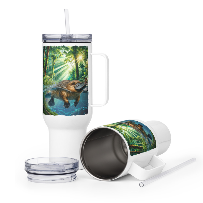 Platypus travel mug