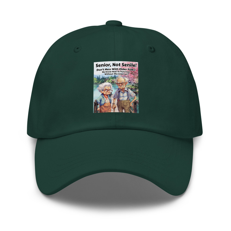 Senior Not Senile hat