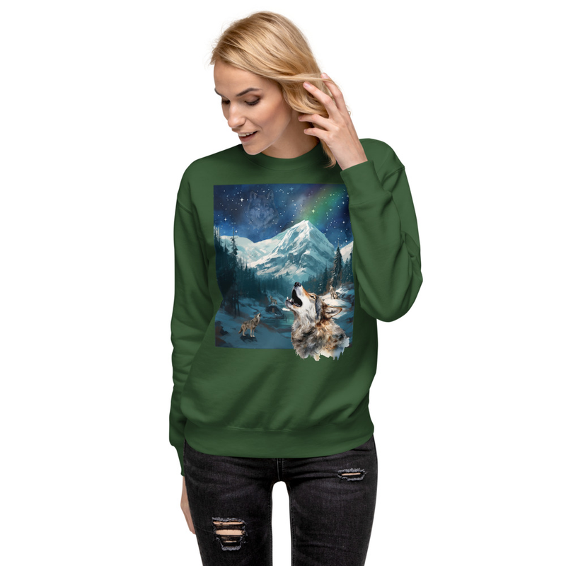Howling Wolves unisex sweatshirt