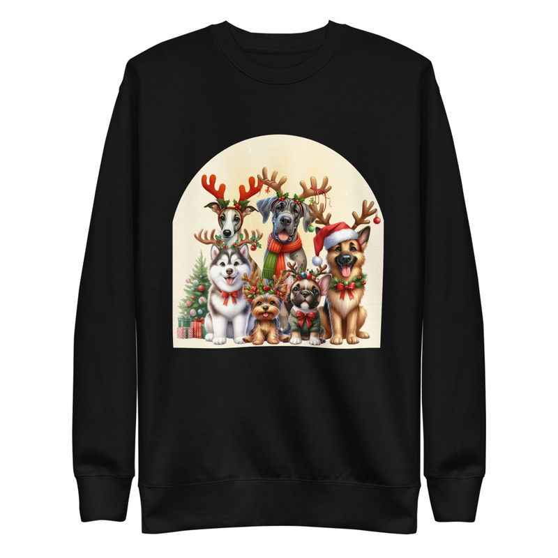 Dogs Christmas Love unisex sweatshirt