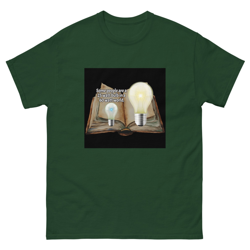 Dim Bulb unisex classic tee