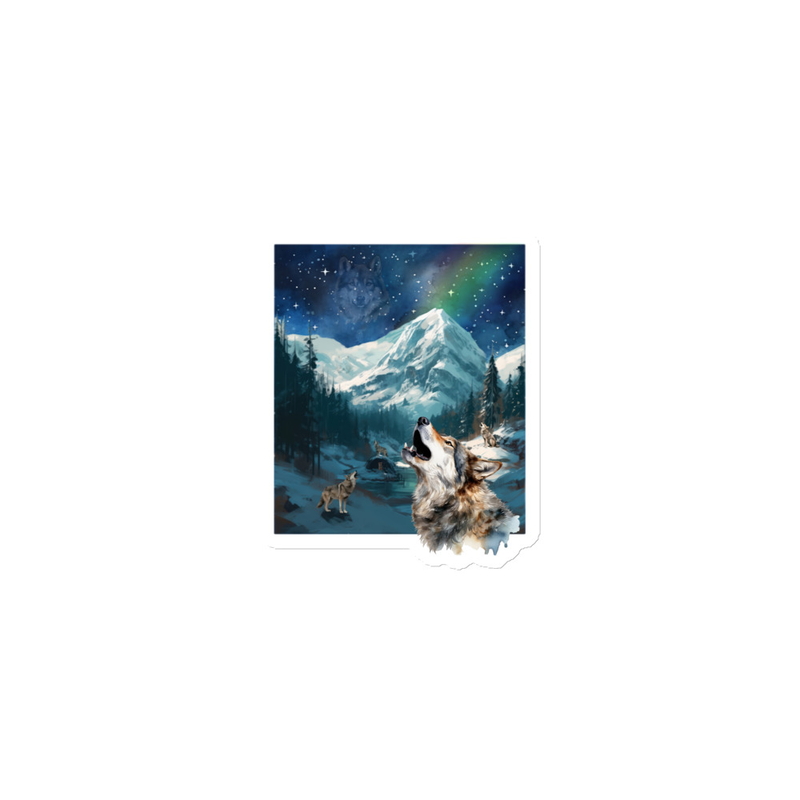 Howling Wolves magnet